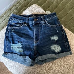 hollister jean shorts